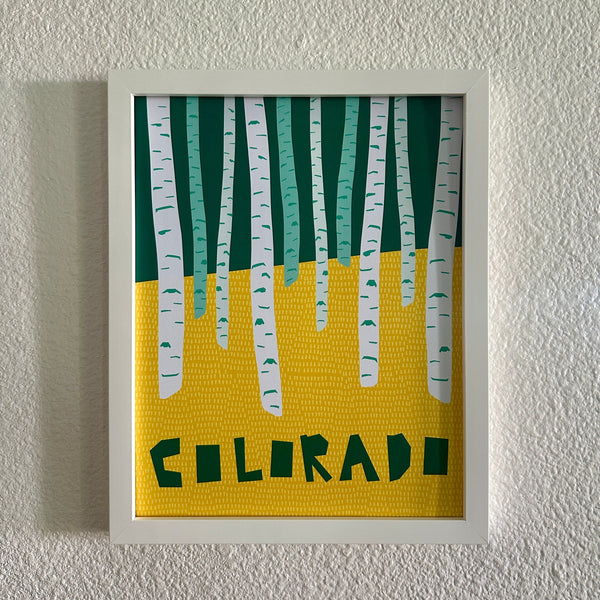 Colorado Aspen Tree • Art Print
