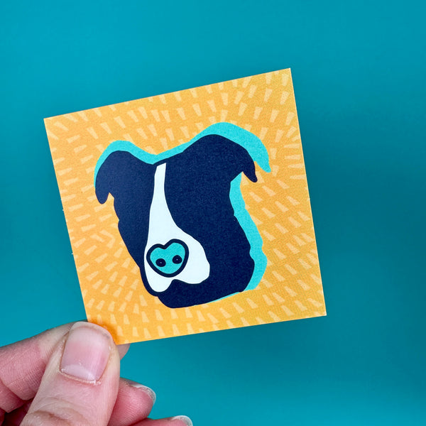 Pittie Pup • Message Mini Notecards