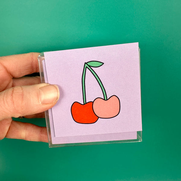 Cherry Cute • Message Mini Notecards