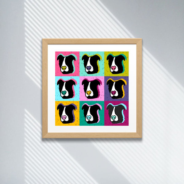 Puppy Love • Pittie Pop Art •  Art Print
