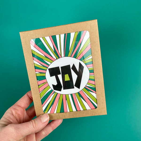 Joy • Holiday Card (Single or Boxed Set of 6)