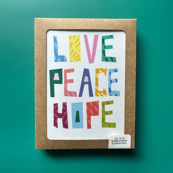 Love Peace Hope • Boxed Set of 6