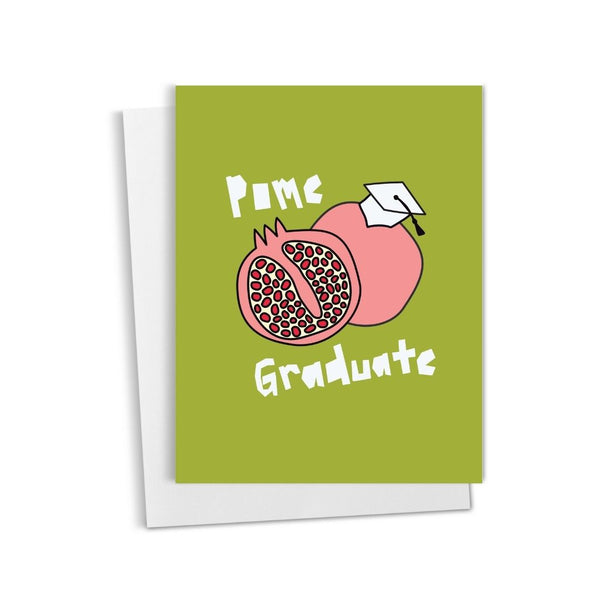 Pome Graduate • Pomegranate Graduation Greeting Card