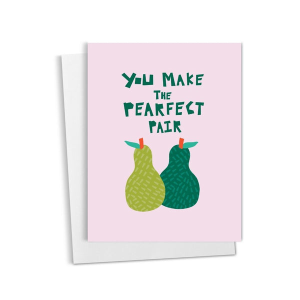 Pearfect Pair • Engagement | Wedding | Anniversary Greeting Card