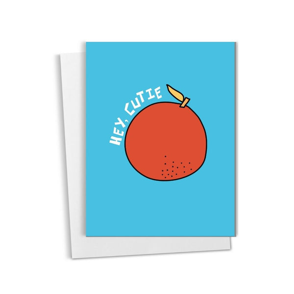 Hey Cutie • Orange Clementine Card