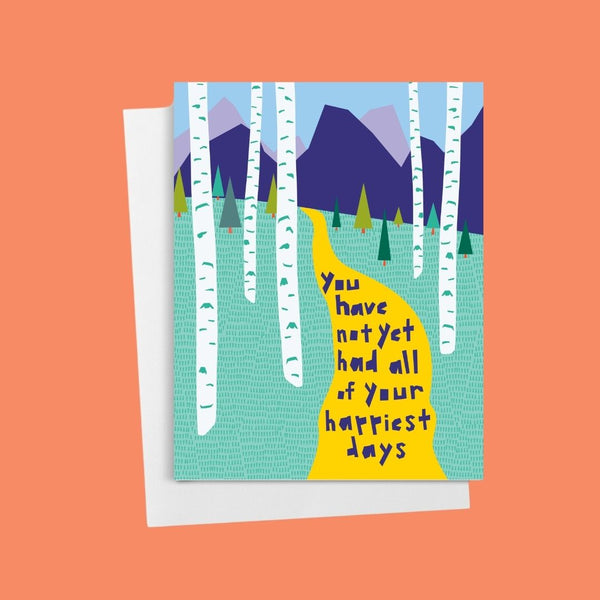 The "Not Yet Had" Card • For Hope, Encouragement, Support
