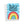Card with rainbow design and text 'You are a Magical Teacher' on a blue background with white clouds.