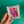 Get Some Sun -  Tiny Frame Original Painting (Silver Frame)