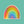 Load image into Gallery viewer, Pop Art Rainbow • Die-Cut Sticker or Magnet
