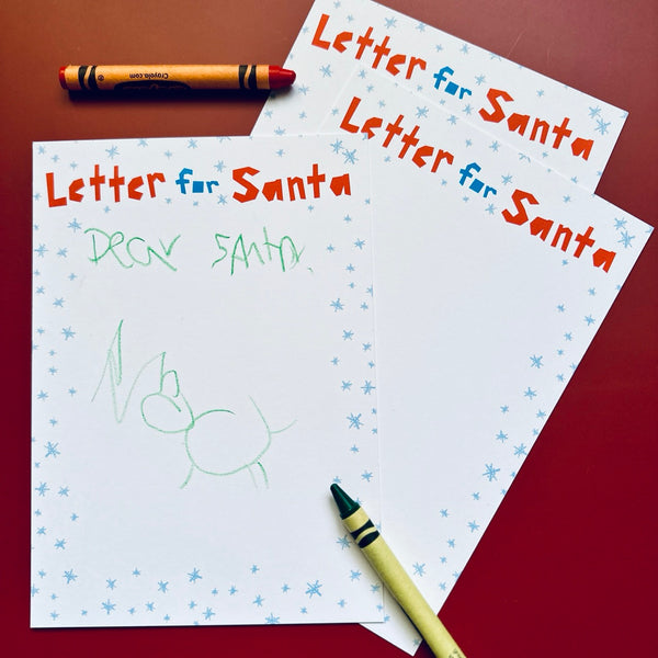 Letters for Santa • Pack of 3 • Kid's Christmas Card