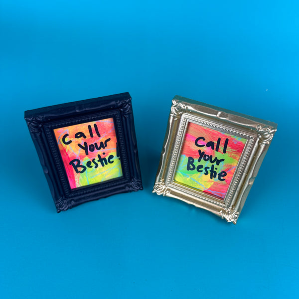 Call Your Bestie - Majestik Mini Original Painting