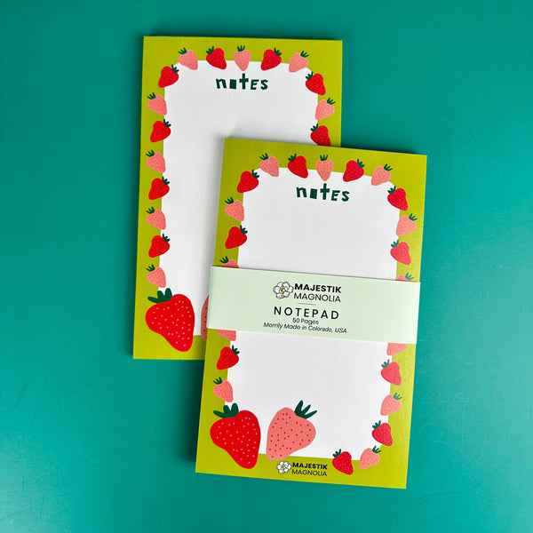 Strawberry Fields Notepad