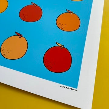 Orange Ya Glad? • 12x12" Art Print