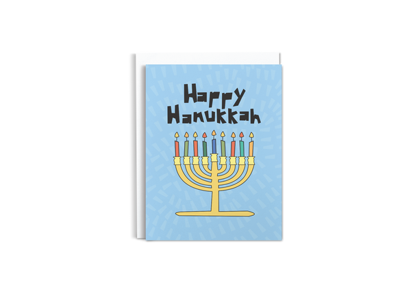 Happy Hanukkah • Holiday Card
