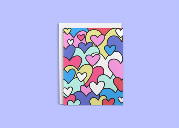 Layered Love • Greeting Card