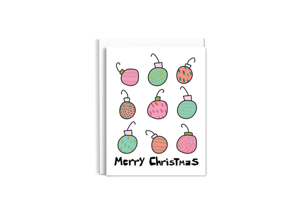 Ornaments • Holiday Card