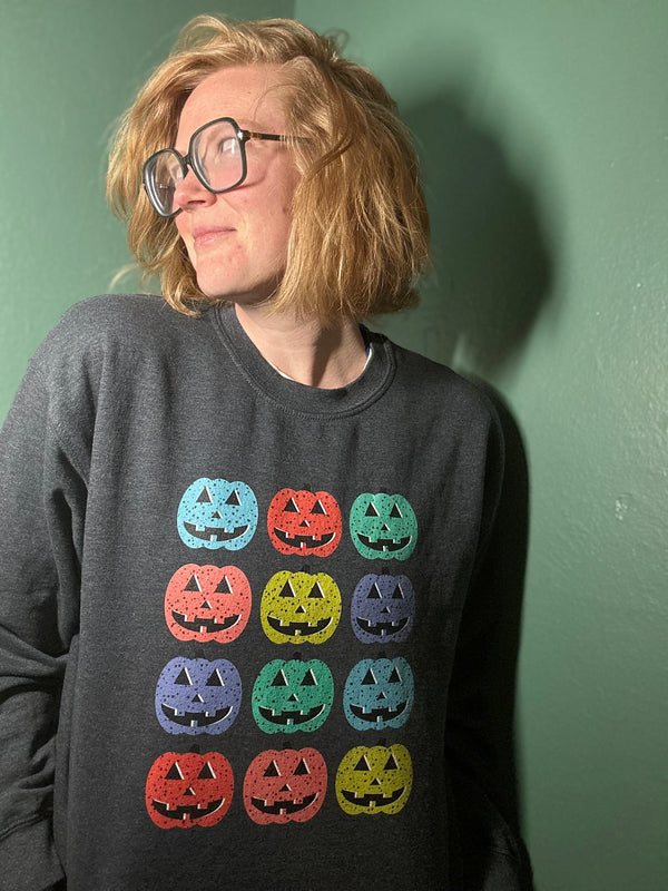 Rainbow Pumpkin Patch • Unisex Adult Sweatshirt