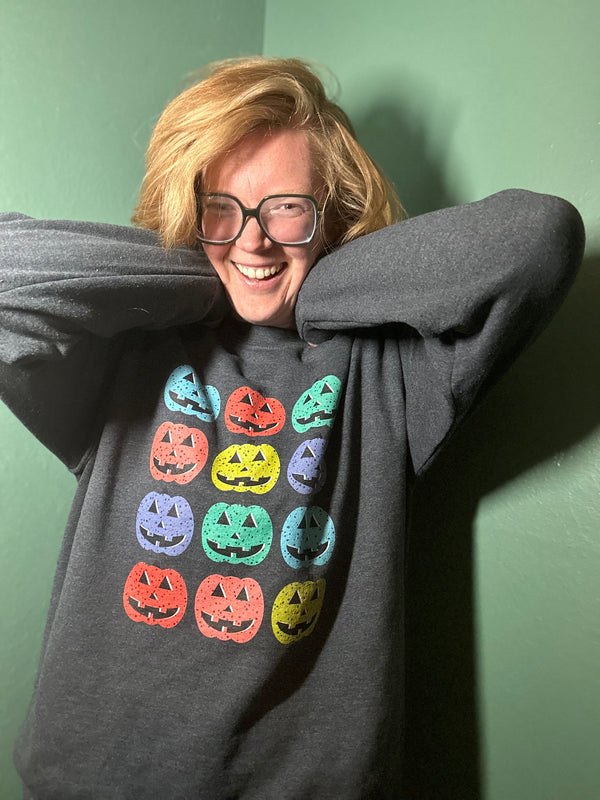 Rainbow Pumpkin Patch • Unisex Adult Sweatshirt