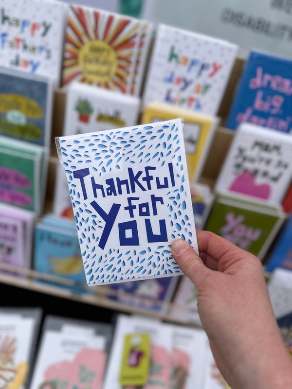 Thankful for You • Greeting Card