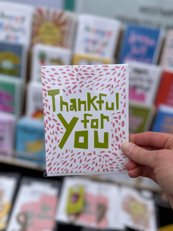 Thankful for You • Greeting Card