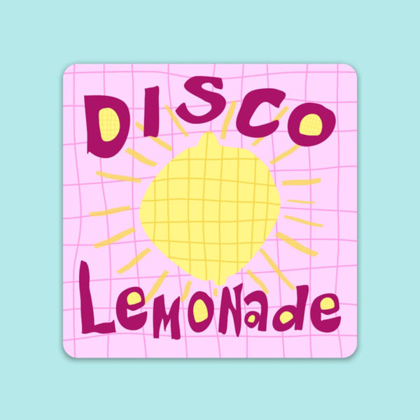 Disco Lemonade • Die-Cut Sticker