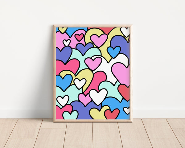 Layered Love • 8x10" Art Print | Majestik Magnolia